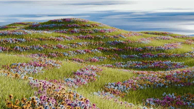 Picture of the flower grander